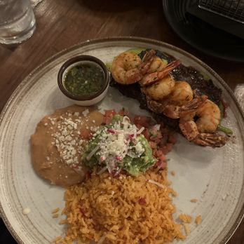 Blackstone Kitchen - Carne asada and shrimp - New American Near Me - Corona, California