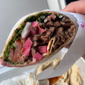 Damasquino - Beef Shawarma Sandwich - Middle Eastern Near Me - Glendora, California Damasquino - Beef Shawarma Sandwich - Middle Eastern Near Me - Glendora, California