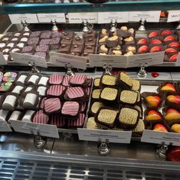 a variety of chocolates