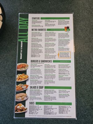 Menu photo 3 Metro Diner Fayetteville, NC Menu photo 3 Metro Diner Fayetteville, NC