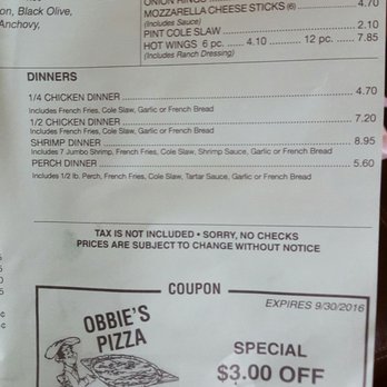 Obbie's Pizza - Pizza Near Me - Chicago, Illinois