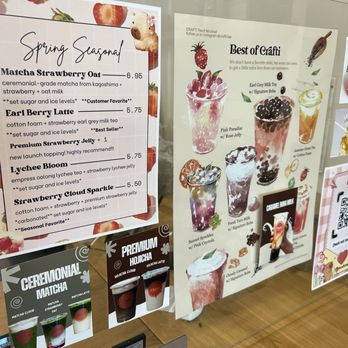 Crafti Tea & Mocktail - Menu - Bubble Tea Near Me - Mesa, Arizona