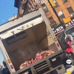 New Harlem Halal Meat - Please check out this TikTok video of the delivery delivery they had recently.