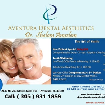 Amselem Shalom, DDS, PA - New Patient Offer - General Dentistry Near Me - Aventura, Florida Amselem Shalom, DDS, PA - New Patient Offer - General Dentistry Near Me - Aventura, Florida