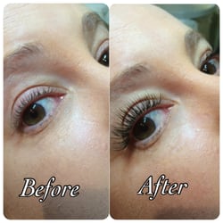 Rosy Buns Spray Tanning - Classic lash extensions