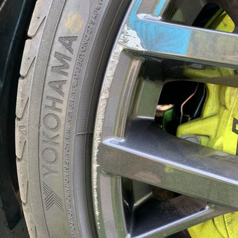Cal Wheel Technology - Before - Wheel & Rim Repair Near Me - Belmont, California