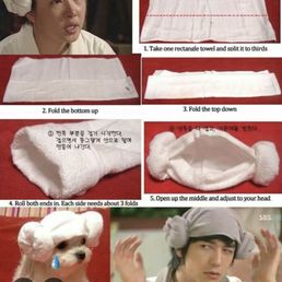How to fold Korean sheep head towel. Leaving this here in case ppl want to know :) How to fold Korean sheep head towel. Leaving this here in case ppl want to know :)