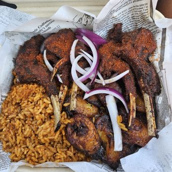 Spice Kitchen West African Grill - Suya Lamb chops - African Near Me - Hyattsville, Maryland