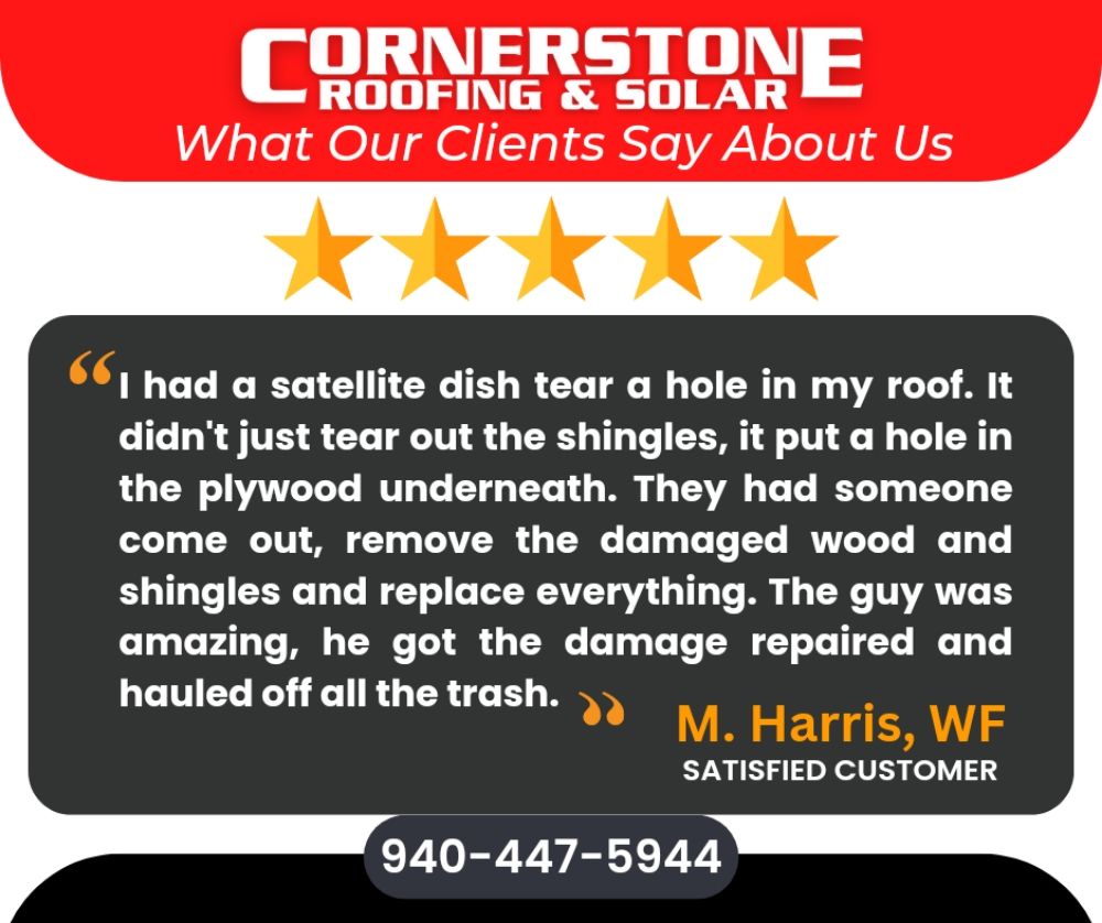 Slide of Cornerstone Roofing & Solar