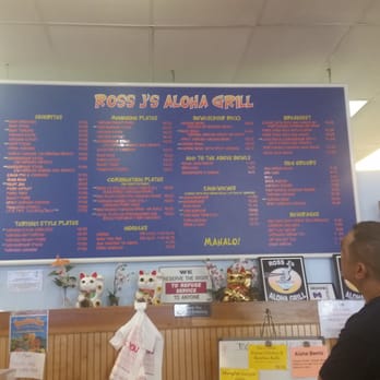 Ross J's Aloha Grill - Menu - Hawaiian Near Me - Henderson, Nevada Ross J's Aloha Grill - Menu - Hawaiian Near Me - Henderson, Nevada
