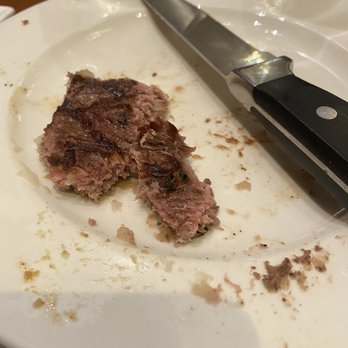 Switchback Grille - This is the shoe leather steak they serve kids for $24.   That is not a NY Strip! - Bars Near Me - Springdale, Utah