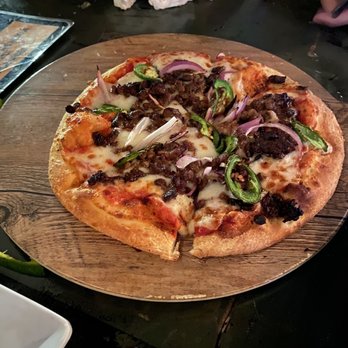 OLA Restobar - Pizza sept 20 (way too small for 11$) - New American Near Me - Covina, California OLA Restobar - Pizza sept 20 (way too small for 11$) - New American Near Me - Covina, California