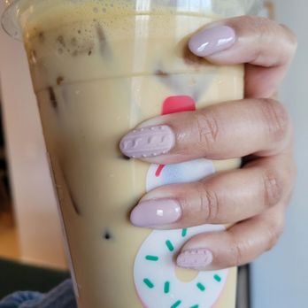 Ava Nail Spa - This Gel mani with some nail design was 57.. without tips. - Nail Salons Near Me - Hanover, Maryland