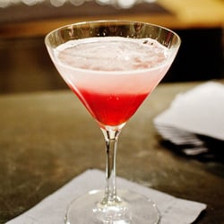 Twist Cocktail Catering - Plum-Flower Cosmopolitan
