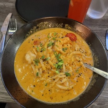 Chinitas - Shrimp Udon Noodles. Flavorful with a kick. Just delish. - Sushi Bars Near Me - Henderson, Nevada
