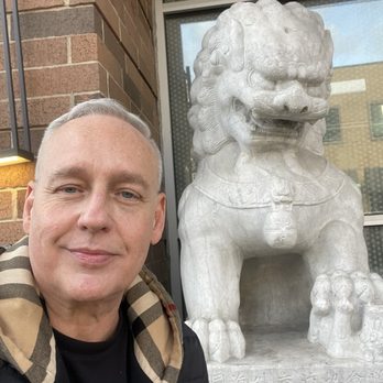 SpringHill Suites by Marriott Chicago Chinatown - Dragon statue at entrance door to hotel - Hotels Near Me - Chicago, Illinois