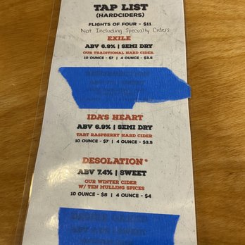 Armageddon Brewing - Menu - Cideries Near Me - Somerdale, New Jersey Armageddon Brewing - Menu - Cideries Near Me - Somerdale, New Jersey