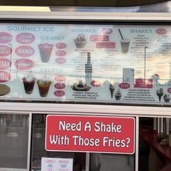 Miss Twist Ice Cream - Menu