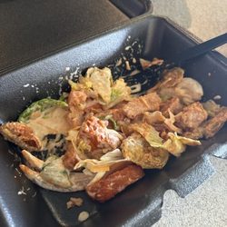 Wings Over USA - Kaufman - Redneck Salad with Fried Pickles