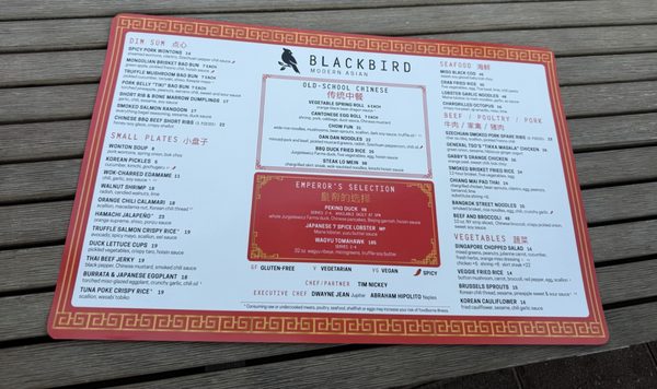 Menu photo 1 Blackbird Modern Asian Naples, FL Menu photo 1 Blackbird Modern Asian Naples, FL