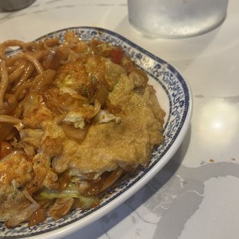 Shan Xi Magic Kitchen - 27. Hand-Ripped Noodles With Tomato & Egg Sause - Chinese Near Me - San Diego, California