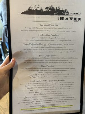 Menu photo 6 First Street Haven Port Angeles, WA