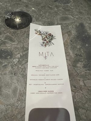 Menu photo 4 MITA Washington, DC, DC