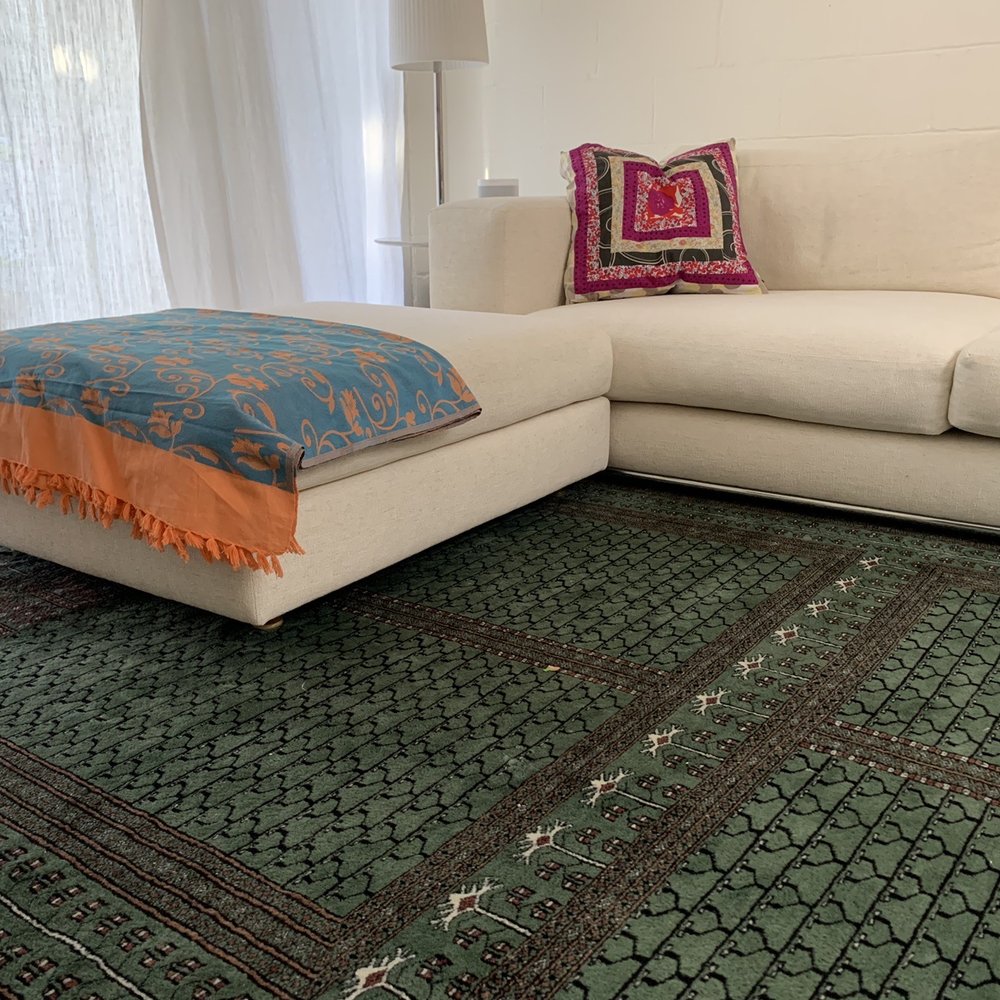 Red Door Upholstery - Our newly reupholstered sofa and ottoman - Furniture Reupholstery Near Me - Richmond, California Red Door Upholstery - Our newly reupholstered sofa and ottoman - Furniture Reupholstery Near Me - Richmond, California