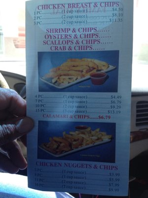 Menu photo 3 Q's Fish & Chips Phoenix, AZ