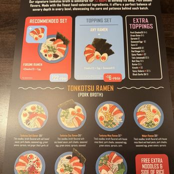 Fukumi Ramen - Front Menu - Ramen Near Me - Sacramento, California Fukumi Ramen - Front Menu - Ramen Near Me - Sacramento, California