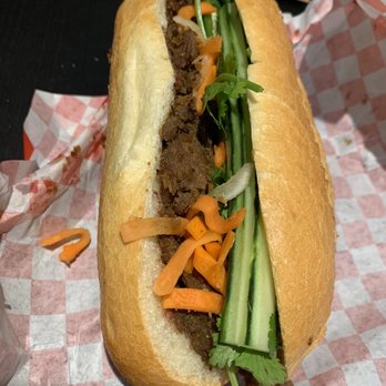Phosho Dough - Lemongrass Beef Sandwich - Vietnamese Near Me - Oakland, California Phosho Dough - Lemongrass Beef Sandwich - Vietnamese Near Me - Oakland, California