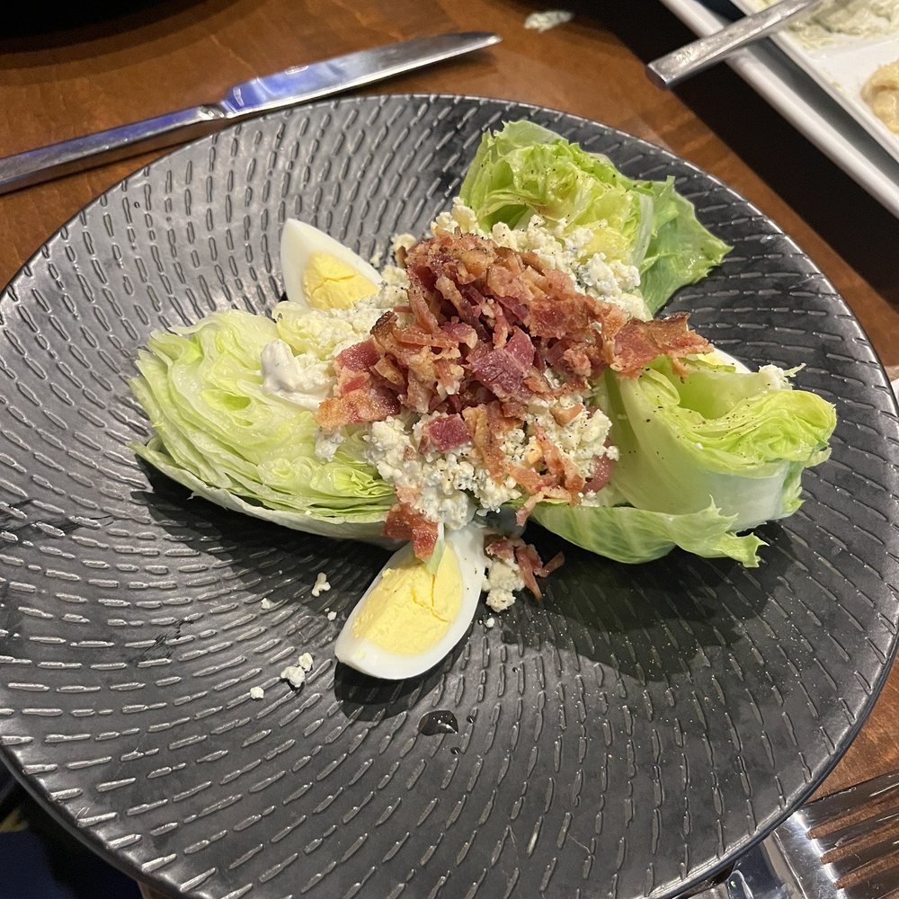 Fins At Sharky's - Wedge salad - Steakhouses Near Me - Venice, Florida Fins At Sharky's - Wedge salad - Steakhouses Near Me - Venice, Florida
