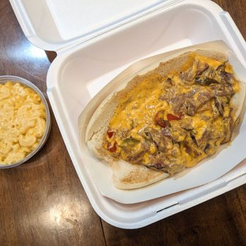 Sugarfire Smokehouse - Brisket cheesesteak and mac n cheese. - Barbeque Near Me - Valley Park, Missouri Sugarfire Smokehouse - Brisket cheesesteak and mac n cheese. - Barbeque Near Me - Valley Park, Missouri
