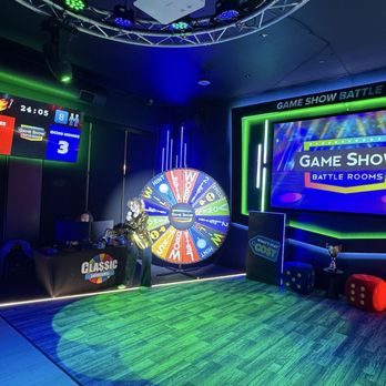 Game Show Battle Rooms - Austin - The room - Team Building Activities Near Me - Austin, Texas Game Show Battle Rooms - Austin - The room - Team Building Activities Near Me - Austin, Texas