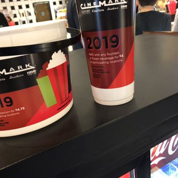Cinemark - Reusable bucket and cup - Cinema Near Me - Jacksonville, Florida Cinemark - Reusable bucket and cup - Cinema Near Me - Jacksonville, Florida