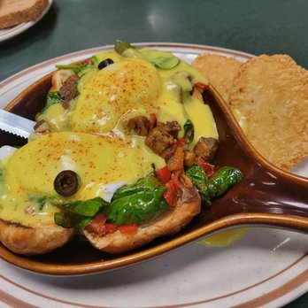 Egg Works - Blackened rib eye benedict - Breakfast & Brunch Near Me - Las Vegas, Nevada Egg Works - Blackened rib eye benedict - Breakfast & Brunch Near Me - Las Vegas, Nevada