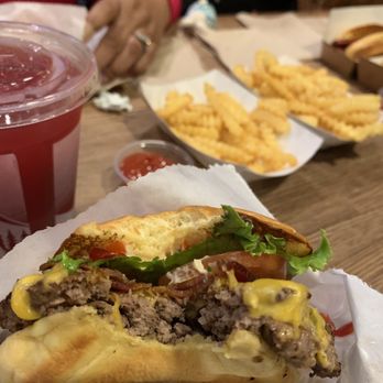 Shake Shack Southlake - Cheeseburger, fries and cranberry lemonade. - Fast Food Near Me - Southlake, Texas