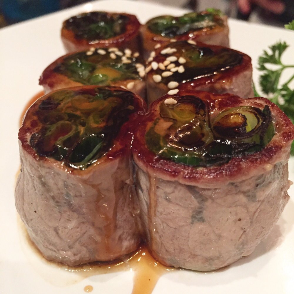 Blu Sushi - This stallion loves his beef and scallion - Sushi Bars Near Me - Ridgewood, New Jersey Blu Sushi - This stallion loves his beef and scallion - Sushi Bars Near Me - Ridgewood, New Jersey