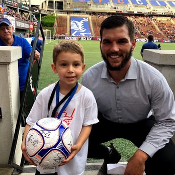 FC Cincinnati - Meeting Mr. Forest Lasso! - Professional Sports Teams Near Me - Cincinnati, Ohio