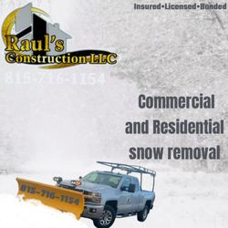 Raul’s Construction - Snow removal