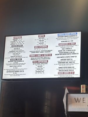 Menu photo 1 Curiosity Coffee Bar Columbia, SC