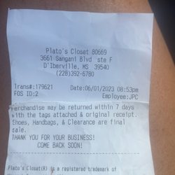 Plato's Closet - Today is 6-2-23 and where is jewelry listed ??
