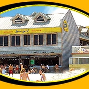 Ocean Deck - View from the beach [from the Ocean Deck website] - Seafood Near Me - Daytona Beach, Florida
