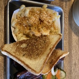 1-Meat Platter w/ mac & cheese