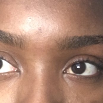 Candy Brow Bar - No fill in makeup! Just my natural brows after the wax. - Eyelash Service Near Me - Atlanta, Georgia