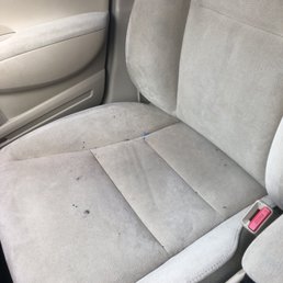Dirty interior from the shop
