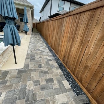 Cobble Stone Pavers - Path way to outdoor facet - Masonry/Concrete Near Me - katy, Texas