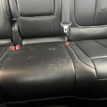 Traffic Wash - Still dirty seats with sand only - Auto Detailing Near Me - Pompano Beach, Florida