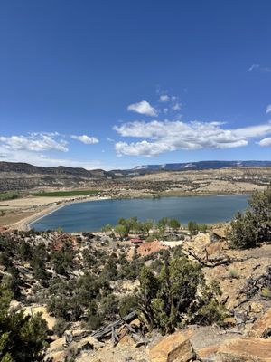 Escalante Petrified Forest State Park by null