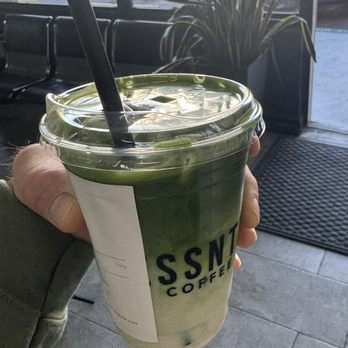 ESSNTL Coffee - Matcha latte with oat milk and a touch of agave - Coffee & Tea Near Me - San Diego, California ESSNTL Coffee - Matcha latte with oat milk and a touch of agave - Coffee & Tea Near Me - San Diego, California